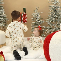 Reindeers Pajamas 2-14y