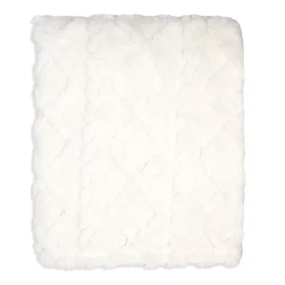 Plush Blanket - Ivory