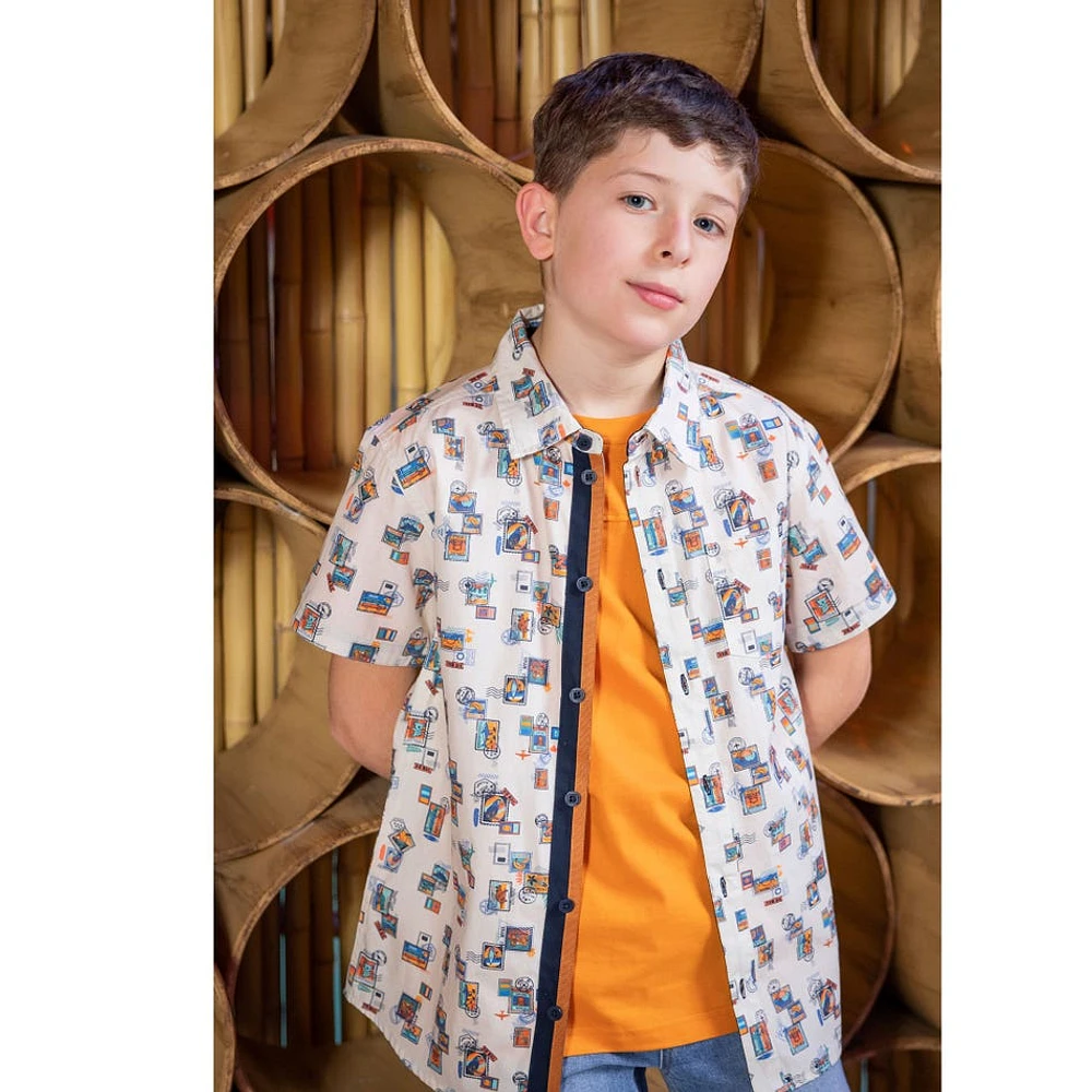 Chemise Bon Voyage 7-12ans