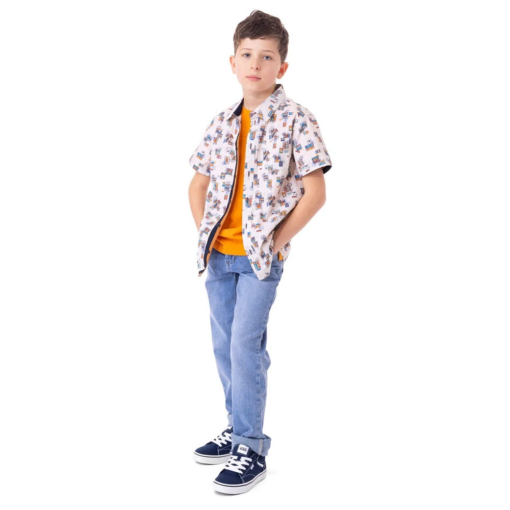 Travel Pocket T-Shirt 7-12y