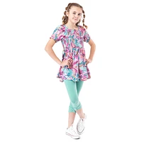 Let's Travel Short Tunic 7-12y