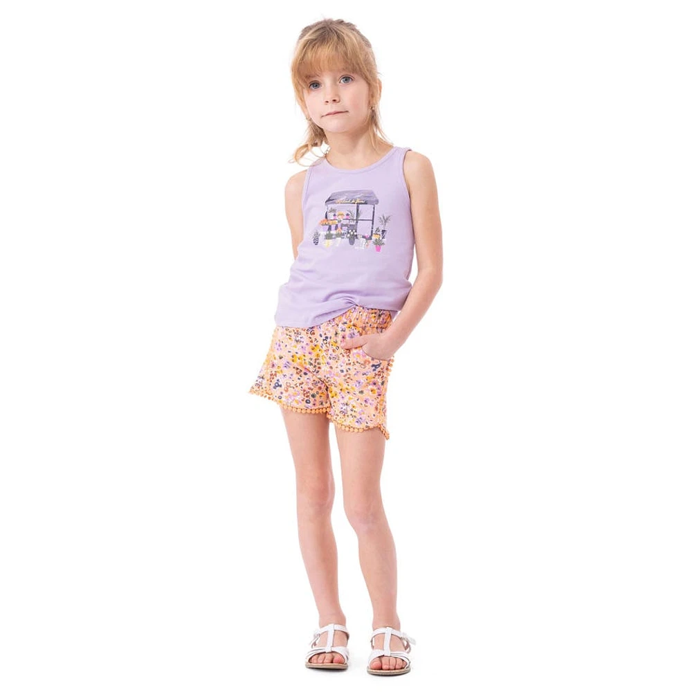 Camisole Fleurs 2-6ans