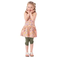 Flowers 3/4 Leggings 2-6y