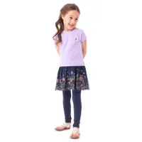 Flowers Knot Dress 2-6y