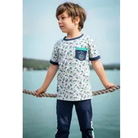 Seaside Printed T-Shirt 2-6y