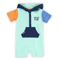 Travel Hooded Romper 6-24m