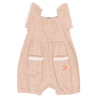 Fruits Striped Romper 6-24m