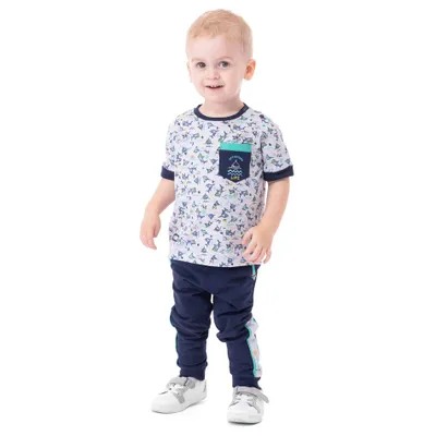 Beach Mood printed T-Shirt 6-24m