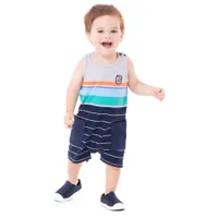 Beach Mood Romper 6-24m