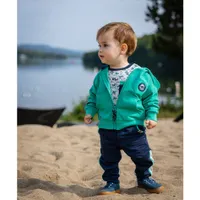 Beach Mood Zip Hoodie 6-24m