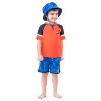 Boats printed UV Hat 18m-5y