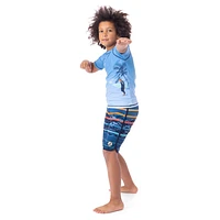 Short Maillot UV Surf 7-12ans