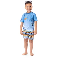 Short Maillot UV Plage 2-6ans