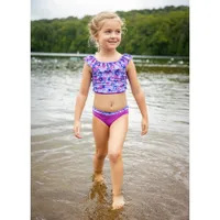 Unicorn Frill Bikini 3-6y