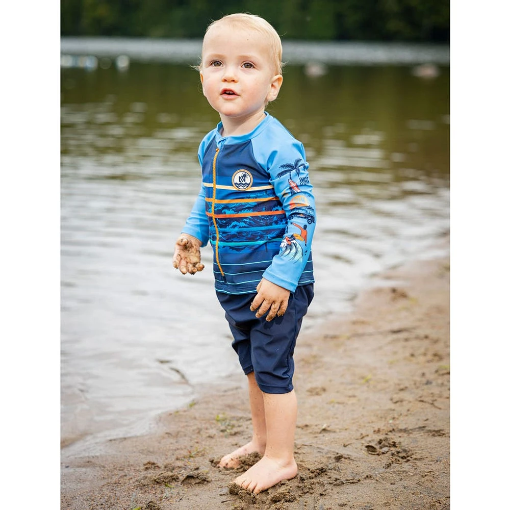 Surf Long Sleeves UV Swimsuit 9-24m