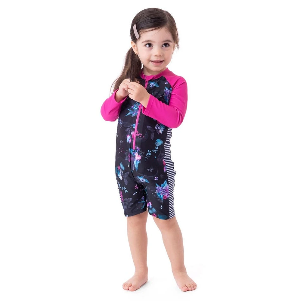 Butterflies Long Sleeves UV Swimsuit 9-24m