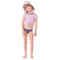 Mini Flowers Knot Bikini 3-6y