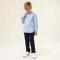 Match Striped Shirt 2-12y