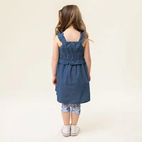 Malibu Denim Dress 2-12y