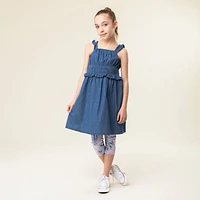 Malibu Denim Dress 2-12y