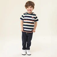 Game On Striped T-Shirt 6-24m