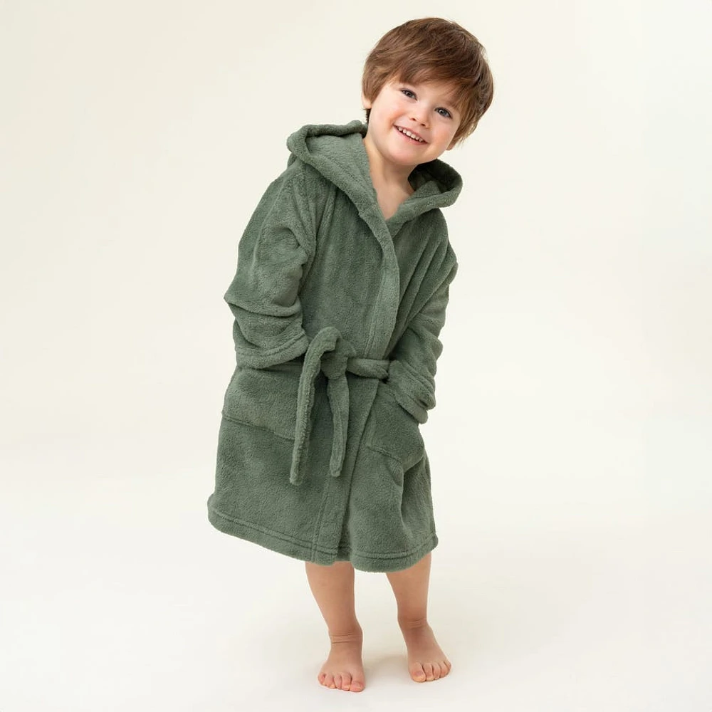 Green Dressing Gown 2-14y