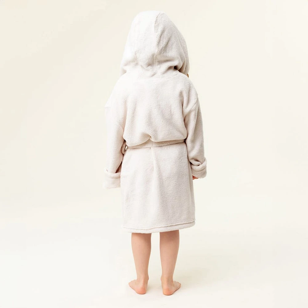 Solid Dressing Gown 2-14y