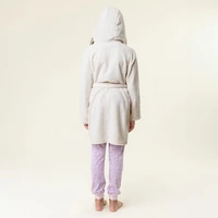 Solid Dressing Gown 2-14y