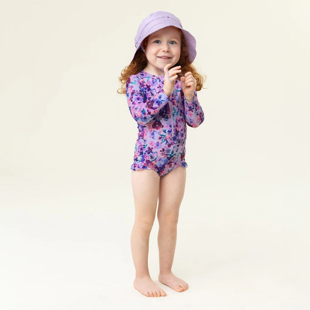 Maillot UV Manches Longues Floraison 2-8ans