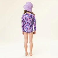 Maillot UV Manches Longues Floraison 2-8ans