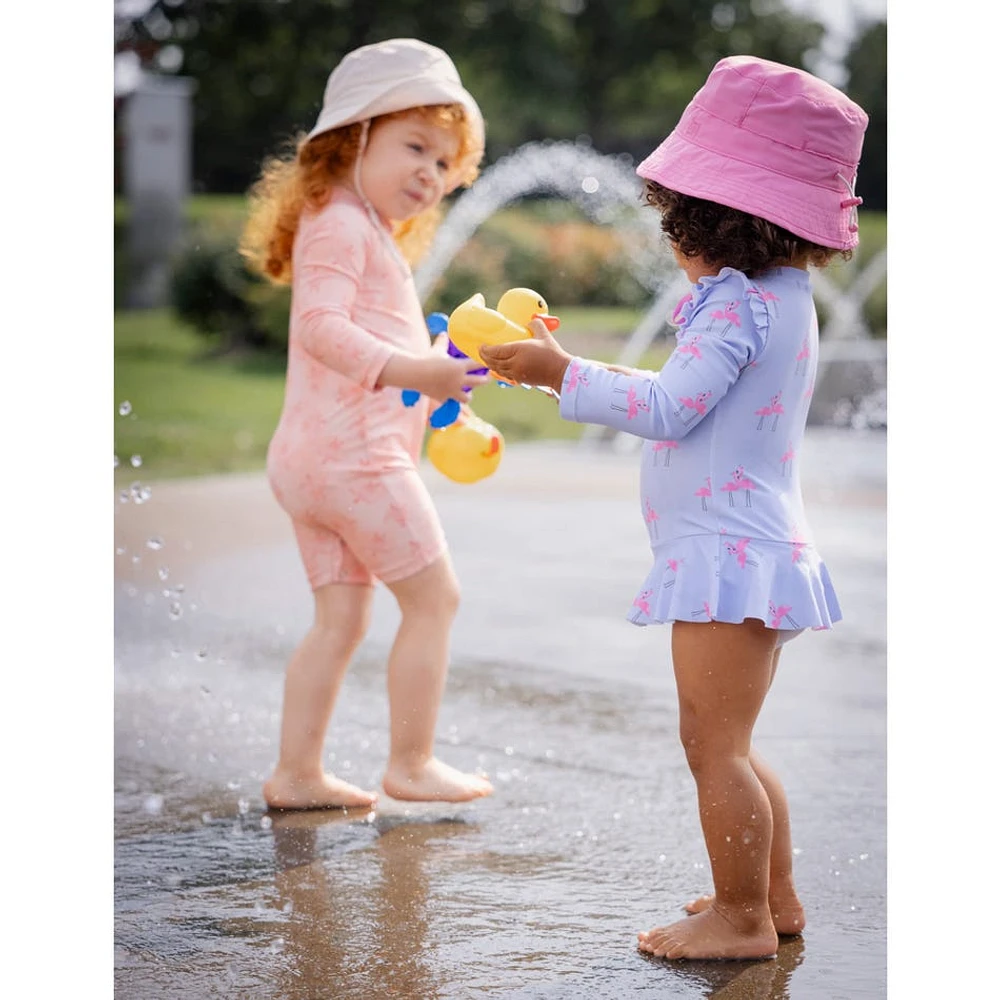 Flamingo UV Long Sleeves Swimsuit 2-6y