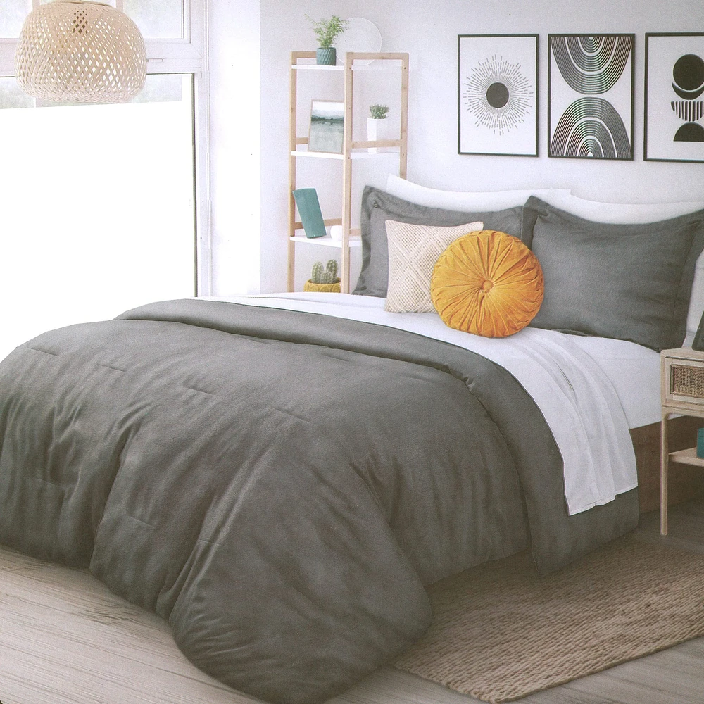 Douillette Lit Double - Charcoal