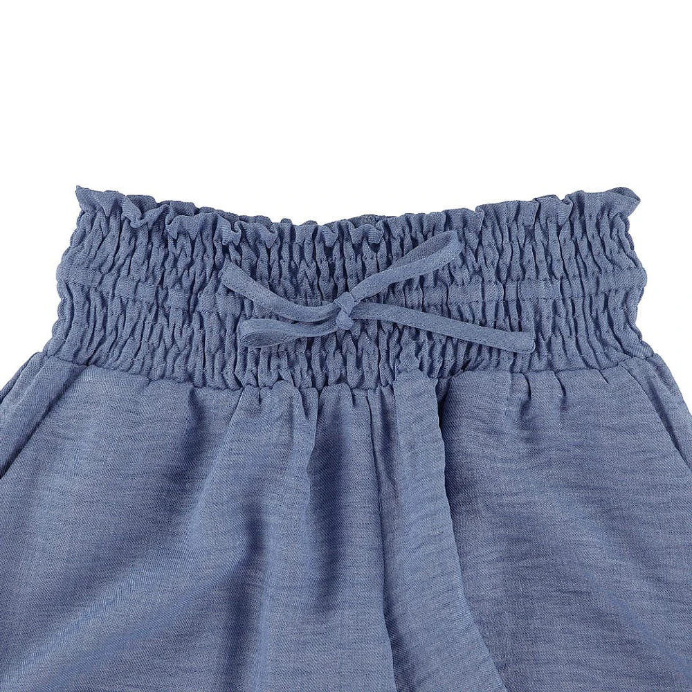 Short Maternité Chambray