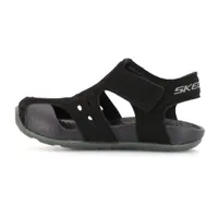 Side Wave Black Sandal Sizes 5-10