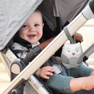 Stroll and Go Portable Baby Soother - Owl
