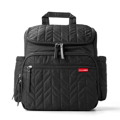 Forma Backpack Diaper Bag - Black