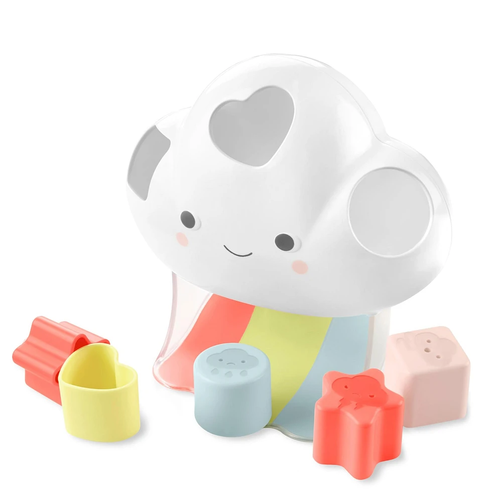 Silver Lining Cloud Feelings Shape Sorter Baby Toy