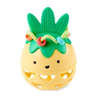 Farmstand Roll-Around Pineapple Rattle Baby Toy