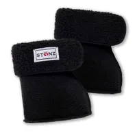 Booties Linners Black 1-2y