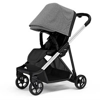 Shine Stroller - Aluminium / Grey Melange