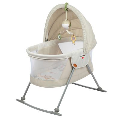 Boho Chic 2-in-1 Take Along Deluxe Bassinet