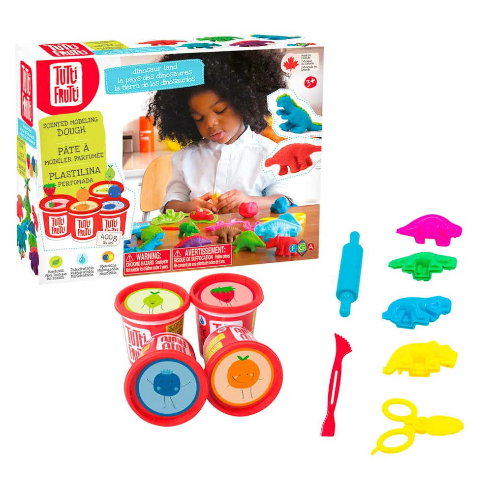 Modelling Dough - Dinosaur Land Kit