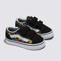 Old Skool Flowers Shoes Sizes 2-10