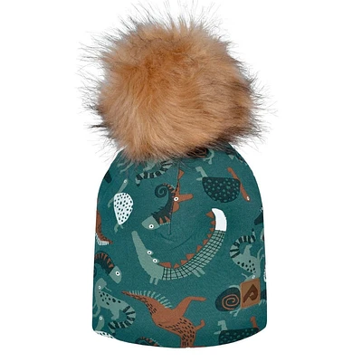 Tuque Pompon Lézards 2-12ans