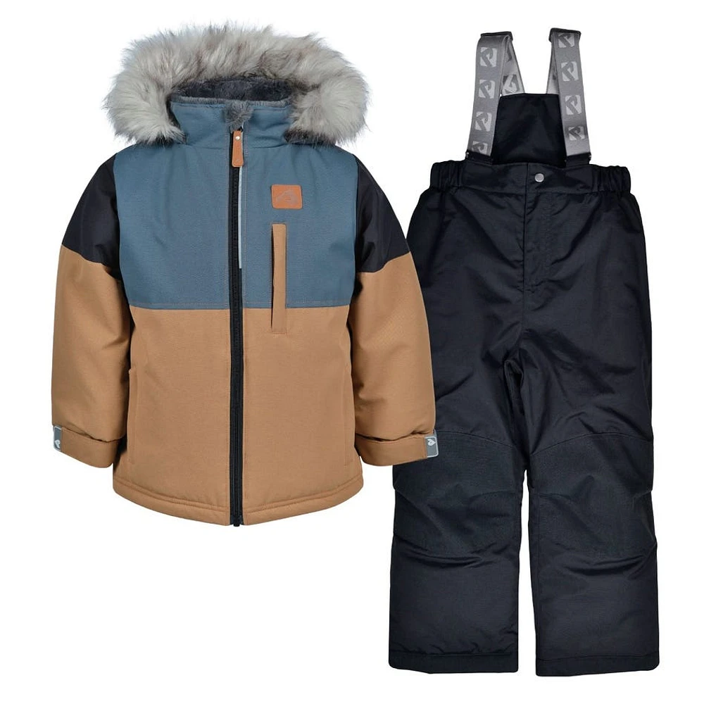 Habit de Neige 2 Pièces Texture Toffee 2-6ans