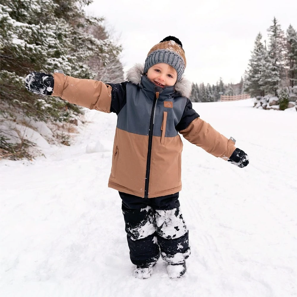 Habit de Neige 2 Pièces Texture Toffee 2-6ans