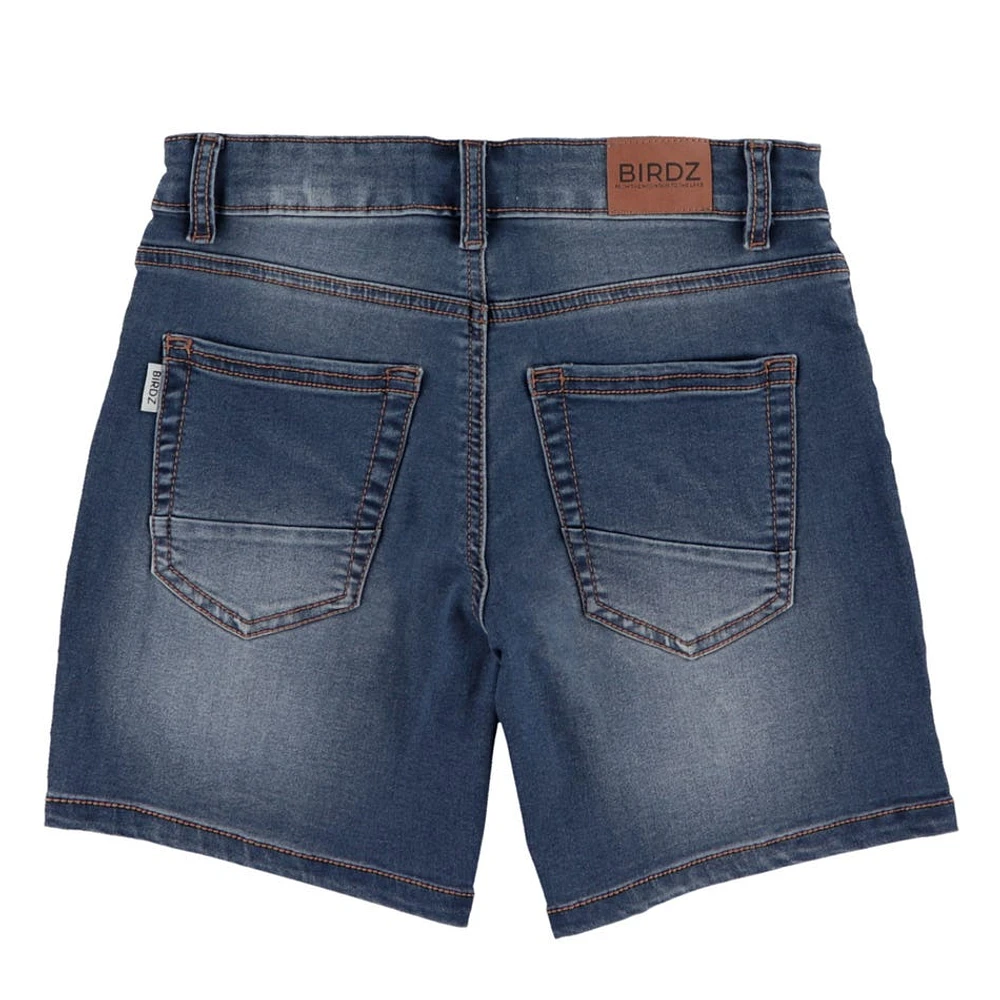 Wide Leg Denim Short 10-16y