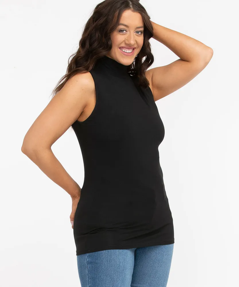 Sleeveless Cowl Neck Knit Top, Cleo