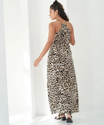CLEO Rayon Animal Print Maxi Dress | Cleo | Bramalea City Centre