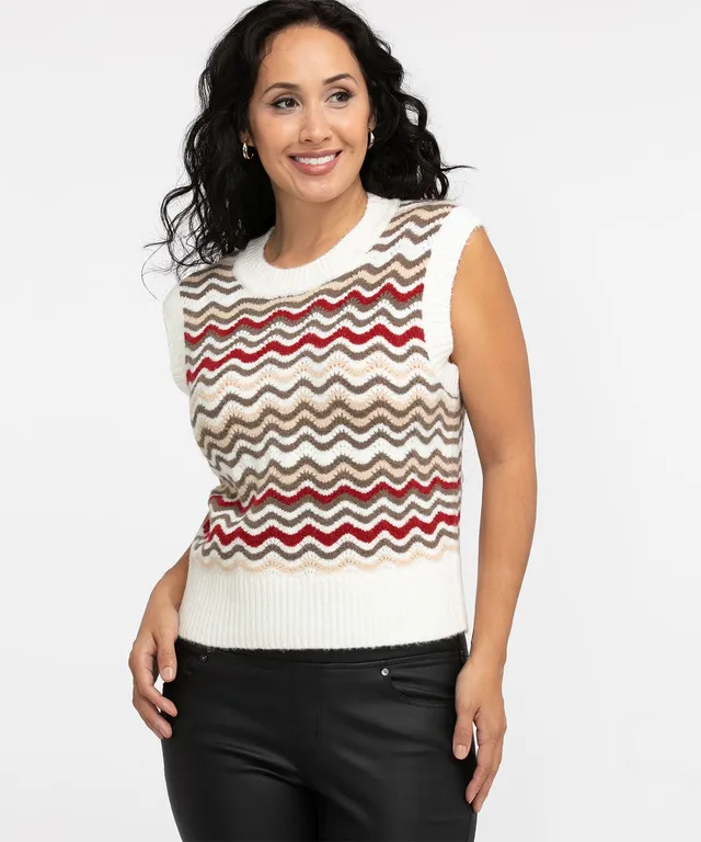 Sleeveless Cowl Neck Knit Top, Cleo